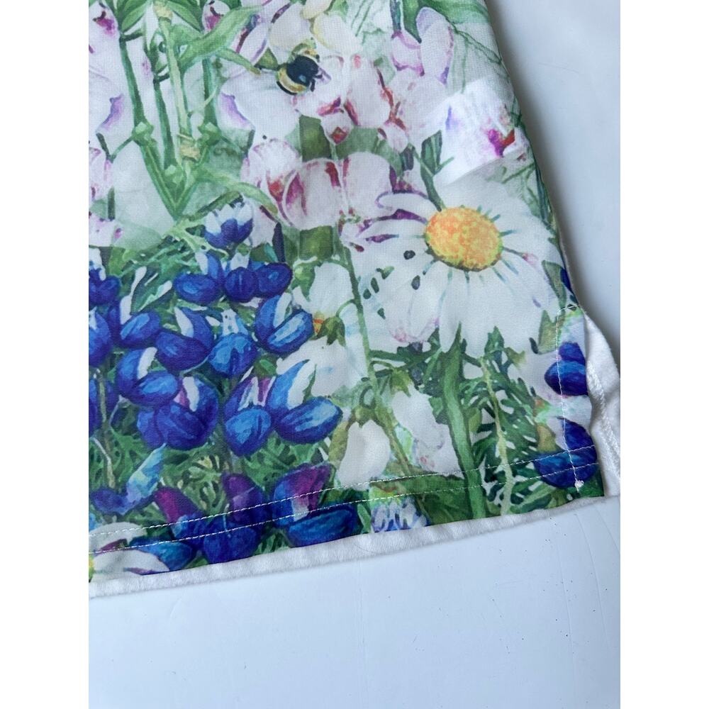 Molly Rackin Floral Sleeveless Top - Women's Size M - Picture 2 of 8